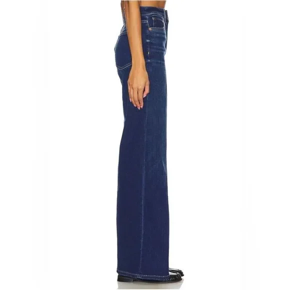 NWT RE/DONE 70s Ultra High Rise Wide Leg Jeans inMonterey Fade dark wash